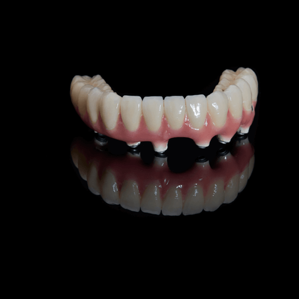 Zirconia Dental Implant Teeth Model